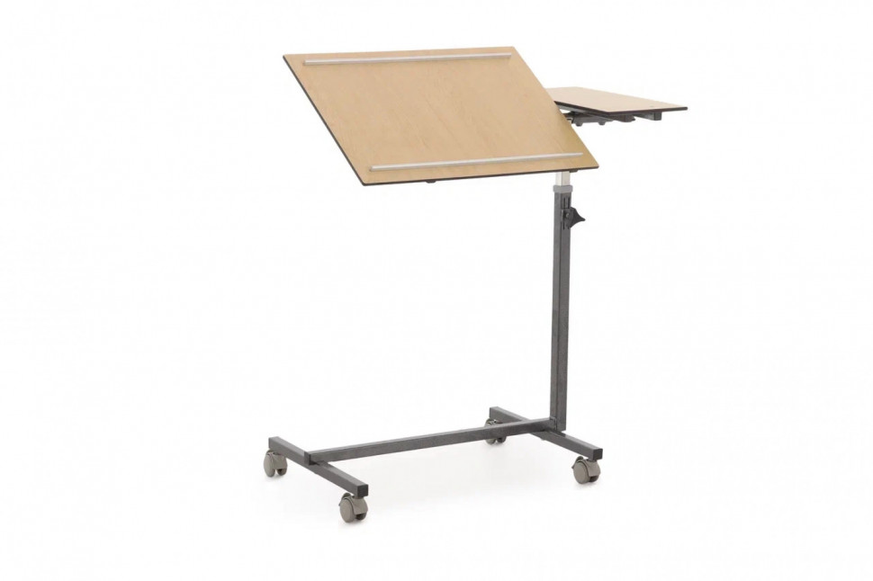 Столик прикроватный MED-MOS с поворотной столешницей ПС-003Н-01 (светлое дерево)