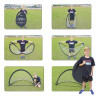 Ворота игровые DFC Foldable Soccer GOAL5219A